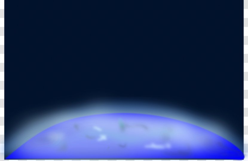 Atmosphere Of Earth Blue Outer Space Sky - Electric Transparent PNG