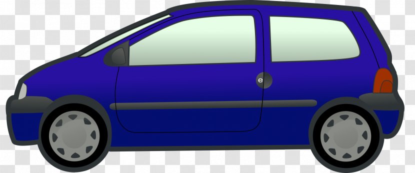 Renault Twingo Clio Car Minivan - Subcompact - Cartoon Transparent PNG