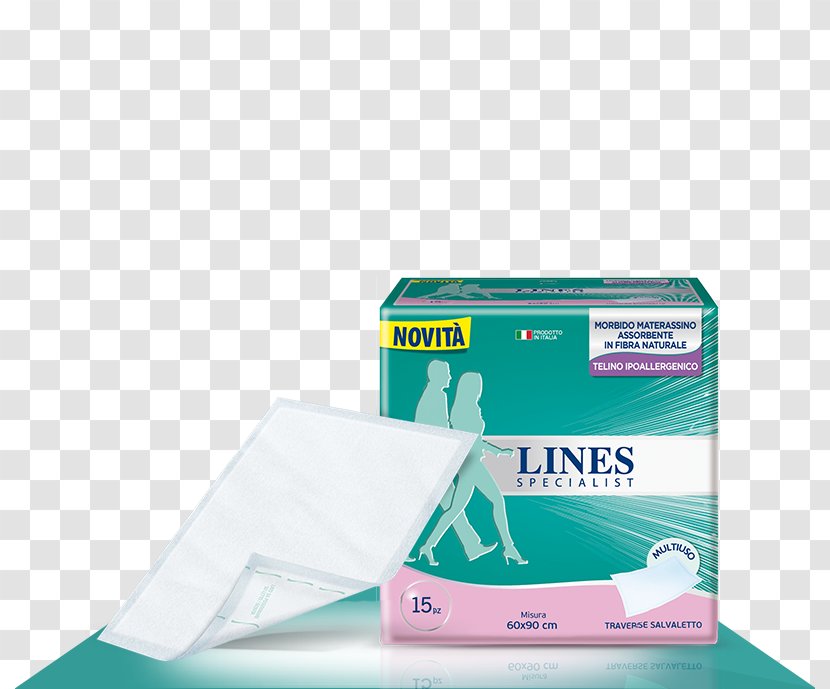 Sanitary Napkin Urinary Incontinence Lines Railroad Tie - Compresa Transparent PNG