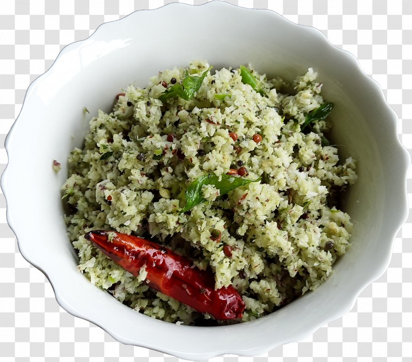 Tabbouleh Chutney Indian Cuisine Green Curry Kheer - Coconut Transparent PNG