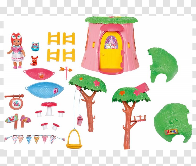 Toy Zapf Creation Dollhouse Tree House - Watercolor Transparent PNG