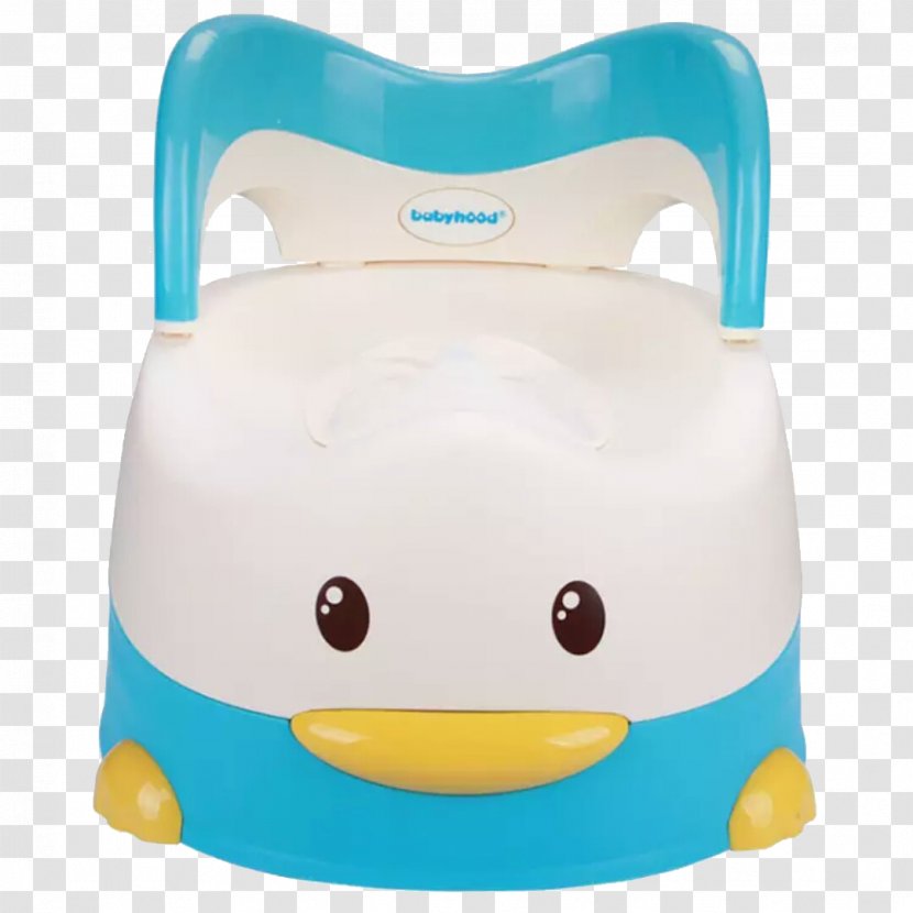 Toilet Stool Seat Child Sink - Yellow - Duckling Transparent PNG