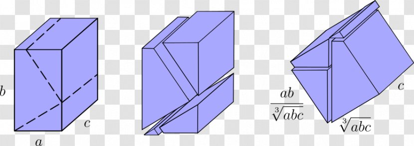 Cuboid Area Geometry Cube Angle - Rectangle - Hang-glider Transparent PNG
