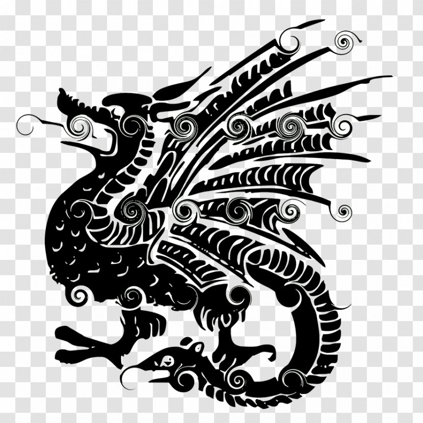 Chinese Dragon Public Domain Clip Art - Sticker - Fire Breathing Transparent PNG