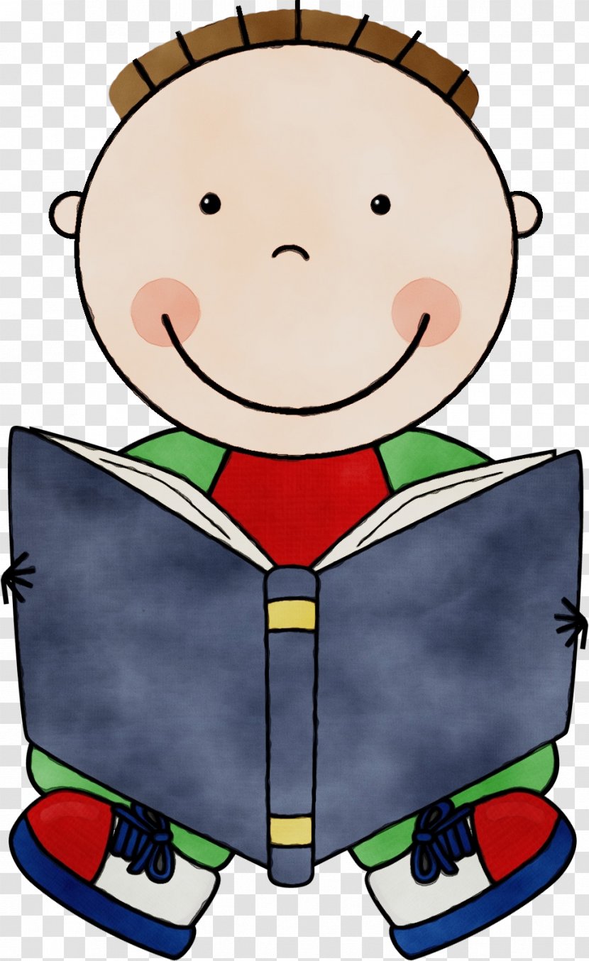 Book Watercolor - Paint - Fictional Character Cartoon Transparent PNG