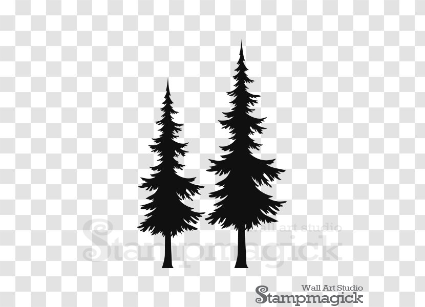 Wall Decal Sticker Pine Tree - Mural Transparent PNG