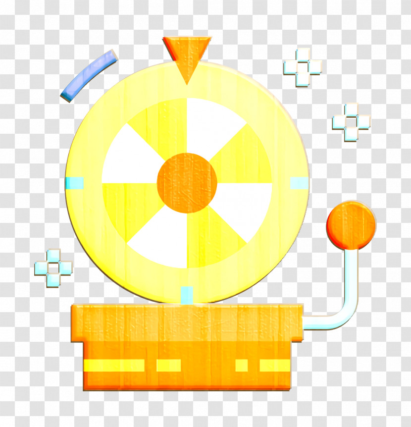 Luck Icon Lotto Icon Wheel Icon Transparent PNG