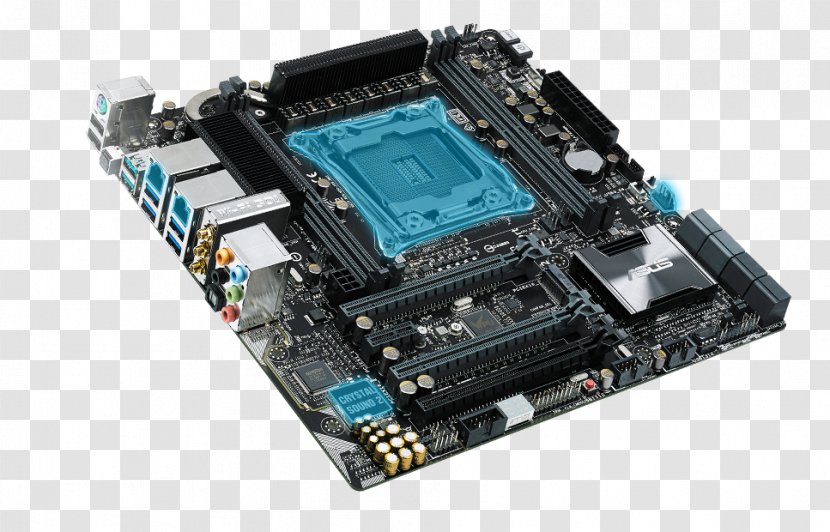 Motherboard Dell Computer Hardware Micro-Star International Asus - Atx Transparent PNG