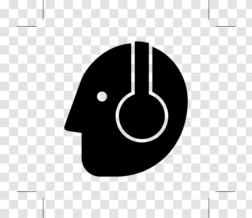 Earmuffs Earplug Clip Art - Black And White - Hearing Transparent PNG