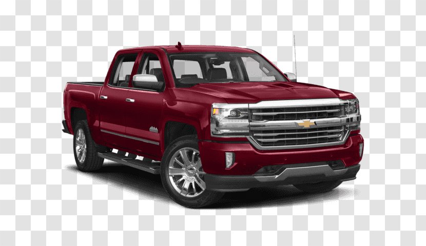 2018 Chevrolet Silverado 1500 High Country Pickup Truck Car Automatic Transmission Transparent PNG