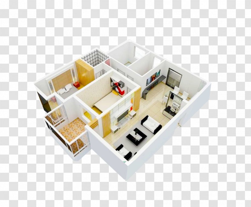 Home Automation Building Wi-Fi System House - 3D Models Transparent PNG
