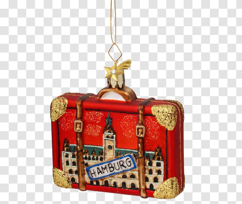 Hamburg Rothenburg Ob Der Tauber Suitcase Christmas Ornament Morepic - Day Transparent PNG