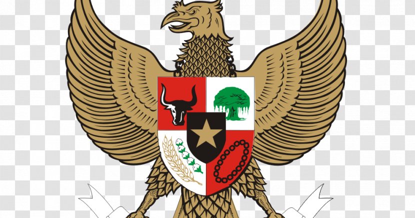 National Emblem Of Indonesia Garuda Pancasila - Indonesian - Symbol Transparent PNG