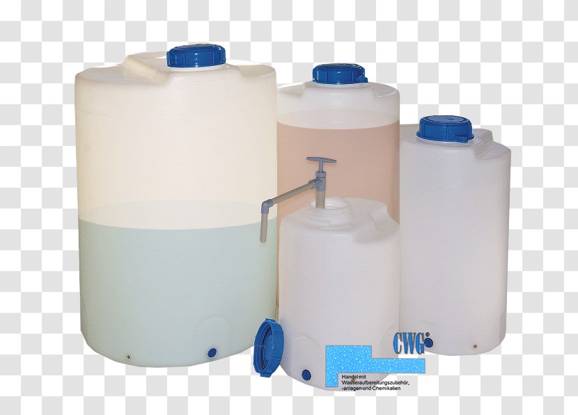 CWG Watertechnology GmbH Plastic Bottle High-density Polyethylene - Material - Water Station Transparent PNG