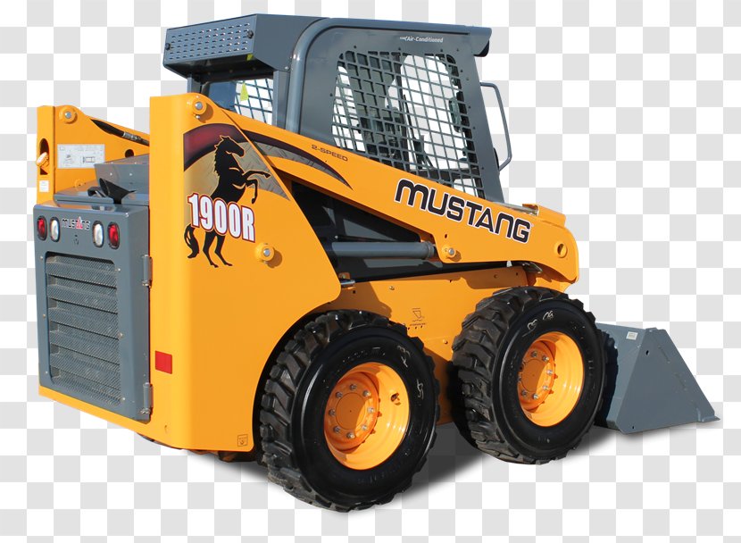 Ford Mustang Skid-steer Loader Heavy Machinery Architectural Engineering - Skidsteer - Skid Steer Transparent PNG