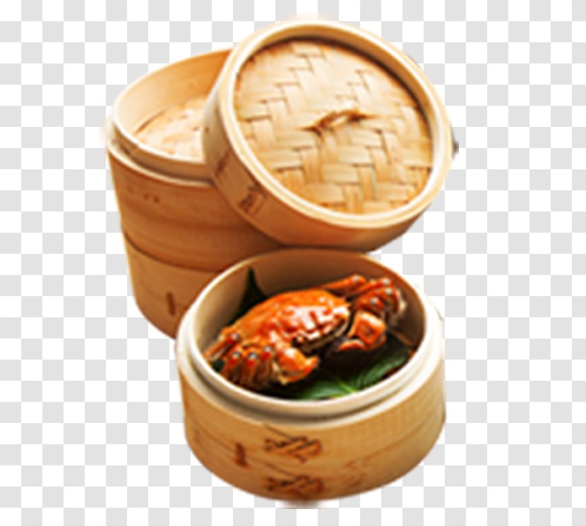 Yangcheng Lake Large Crab Chinese Mitten Xiaolongbao - Dim Sum - Steamer Crabs Transparent PNG