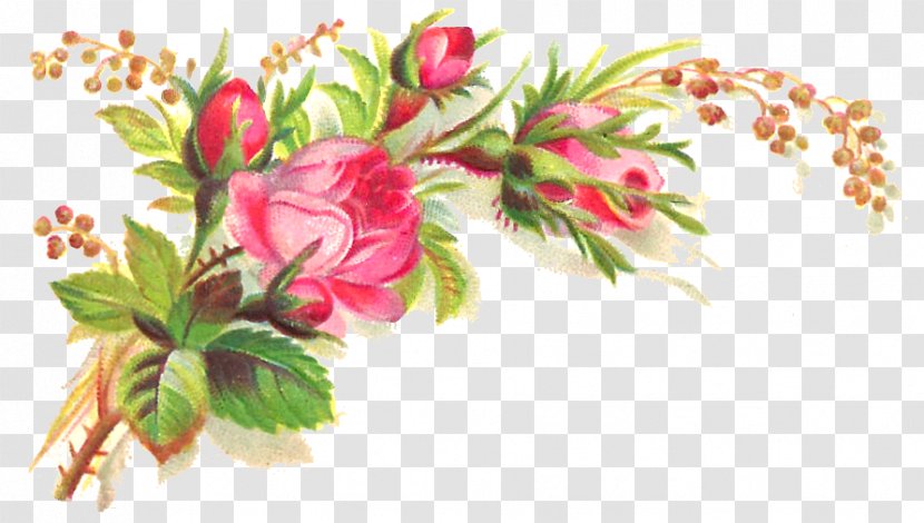 Flower Bouquet Rose Clip Art - Stickering - Welcome Love Cliparts Transparent PNG
