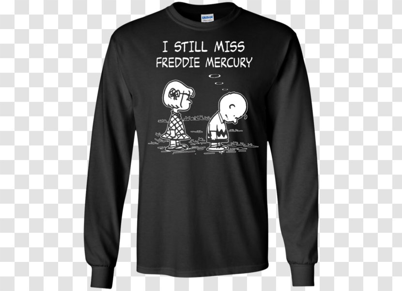 T-shirt Hoodie Sleeve Clothing - Gildan Activewear - Freddy Mercury Transparent PNG