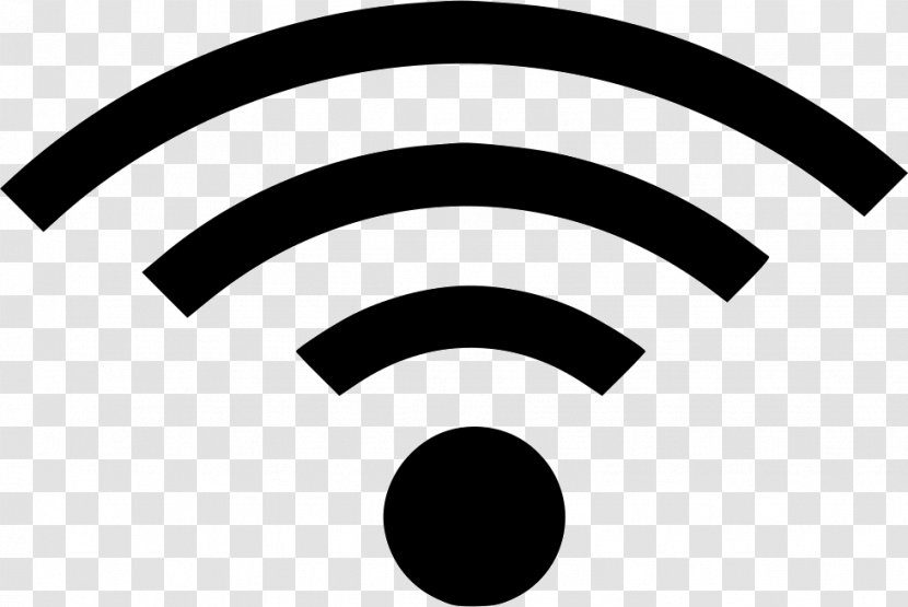 Wi-Fi Wireless Network - Monochrome - Symbol Transparent PNG