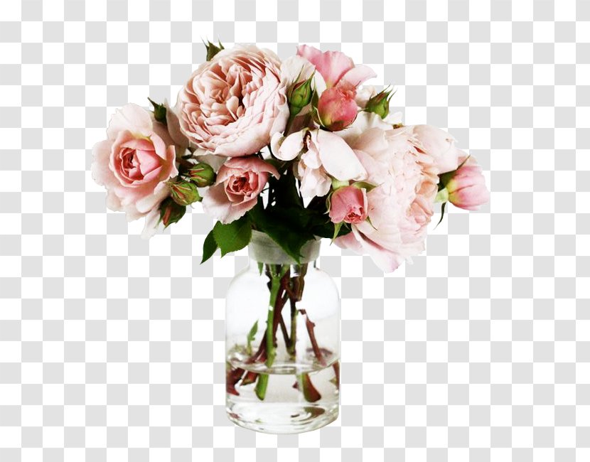 Flower Garden Bouquet Color Floral Design - Pink - Blush Rose Transparent PNG