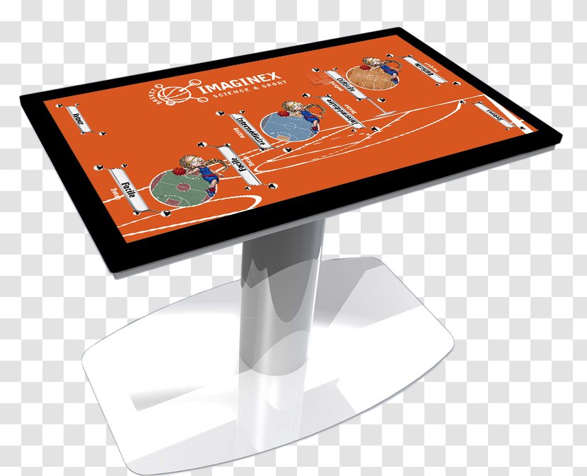 Display Device Dreamagine Studio University Of Limoges Computer Monitor Accessory Touchscreen - Serious Game - Table Transparent PNG