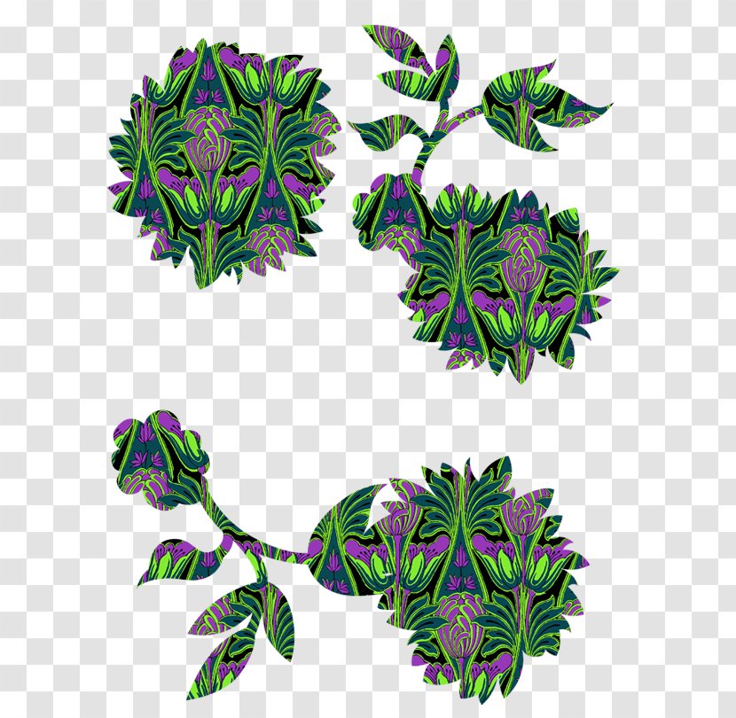 Leaf Purple Pattern Flower Tree - Dreams Subconscious Mind Transparent PNG