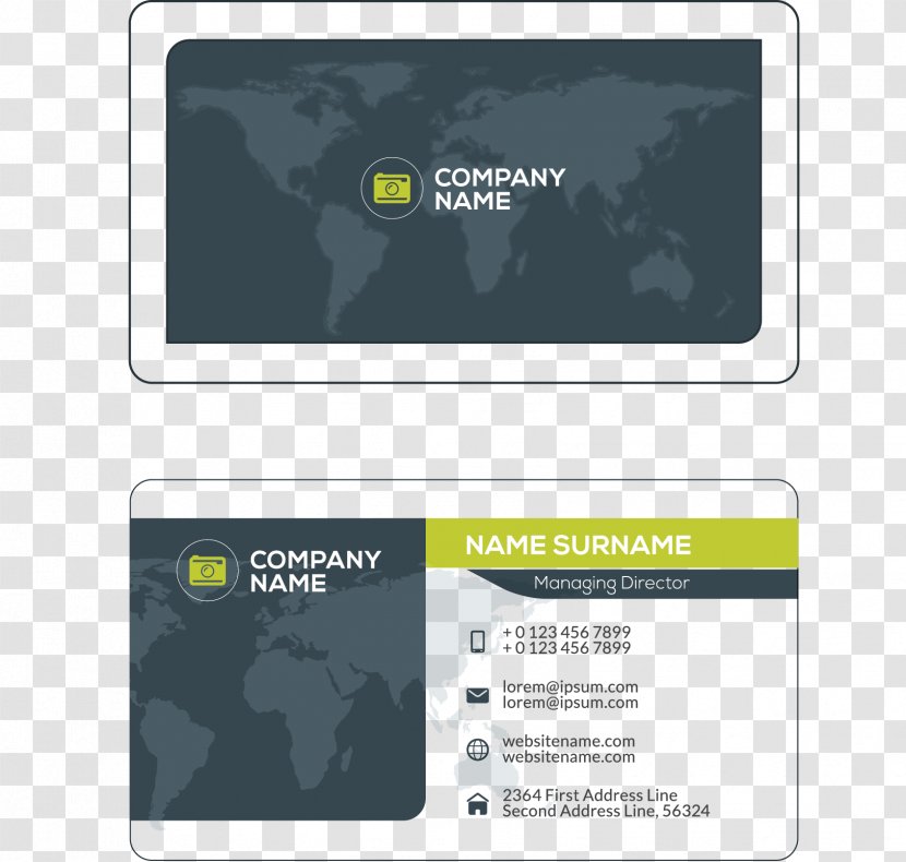 Business Card Visiting - Multimedia - Cards Transparent PNG