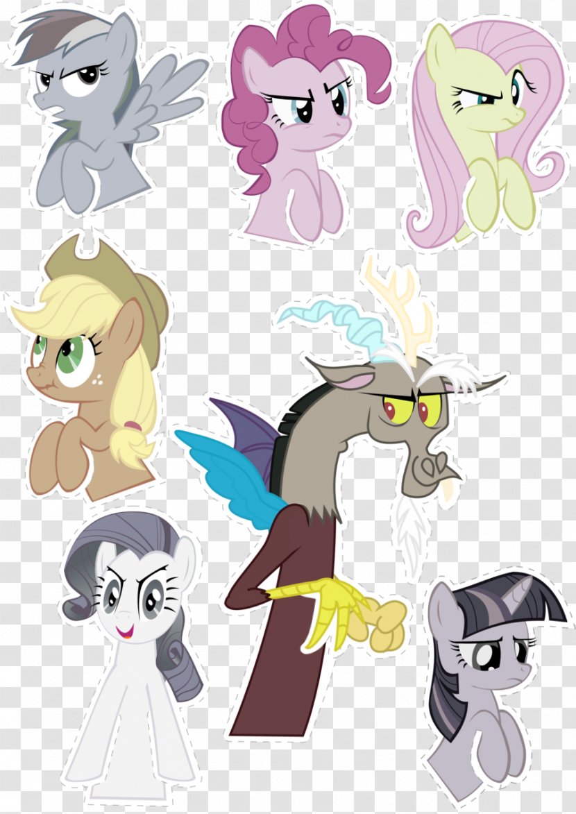 Pony Equestria Daily Fluttershy The Return Of Harmony Applejack - Rarity - Protests Transparent PNG