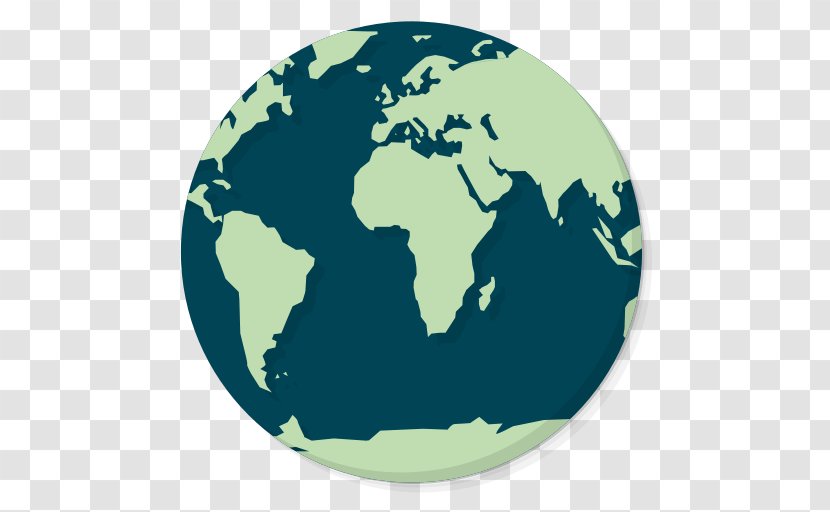 World Map Globe Clip Art Vector Graphics - Mapa Polityczna Transparent PNG