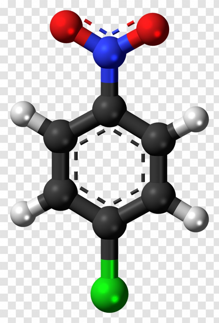 4-Nitrophenol 4-Nitrochlorobenzene Chemical Compound 4-Nitroaniline Toluene - Body Jewelry - Atomic Model Transparent PNG