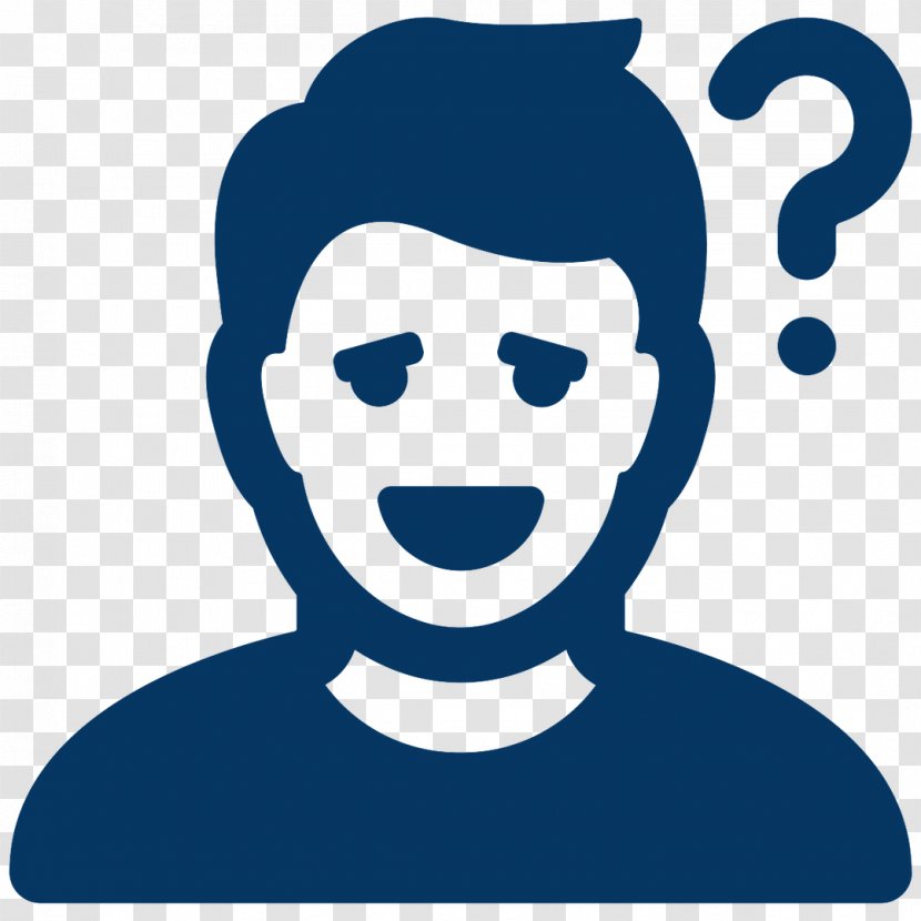 Problem Solving Error - Face - Blue Transparent PNG