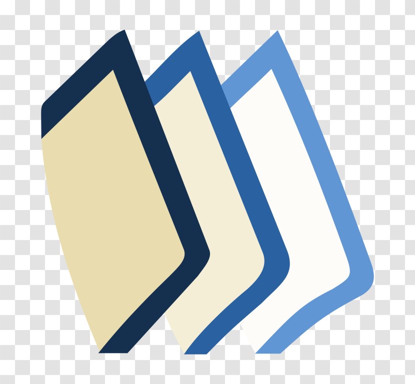 Wikibooks Wikimedia Project Foundation Logo - Electric Blue - Notification Symbol Transparent PNG