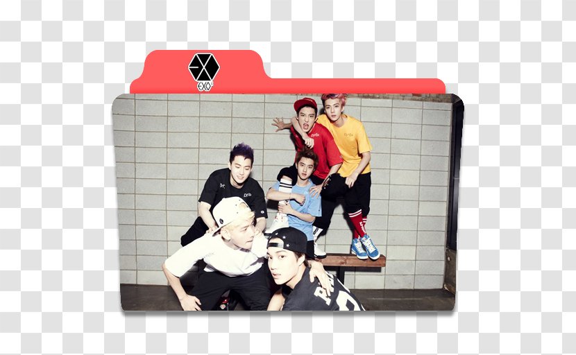 XOXO (Kisses & Hugs) EXO Album K-pop - Player - Wolf Transparent PNG