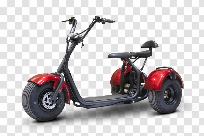 Electric Motorcycles And Scooters Vehicle Motorized Tricycle Trike - Scooter - Chopper Transparent PNG