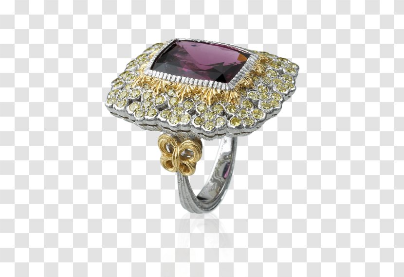 Ring Spinel Gold Jewellery Diamond Transparent PNG