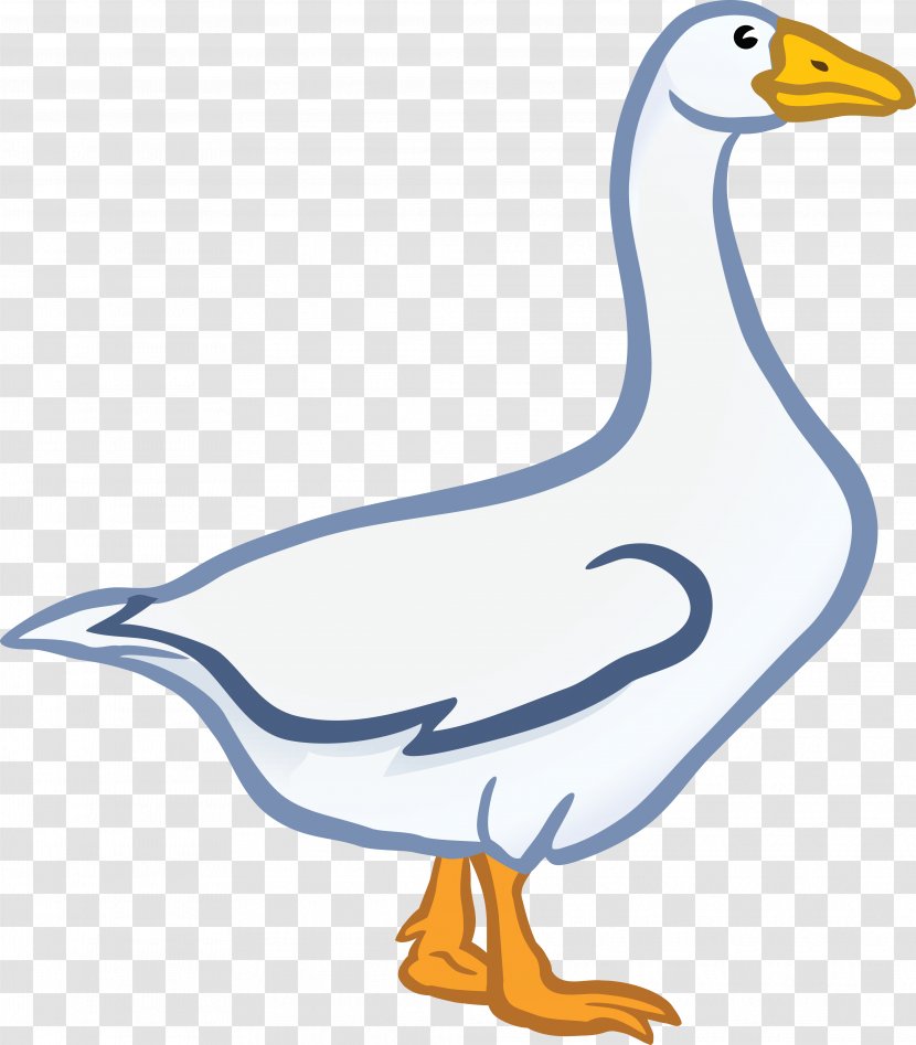 Goose Duck Clip Art - Beak Transparent PNG