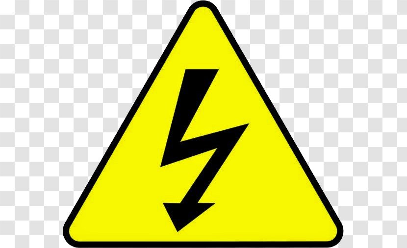 High Voltage Electricity Warning Sign - Electrical Resistance And Conductance Transparent PNG