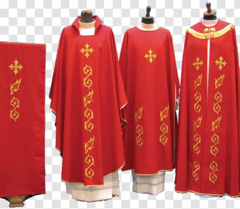 Dalmatic Chasuble Liturgical Colours Embroidery - Catalog - Stola Transparent PNG