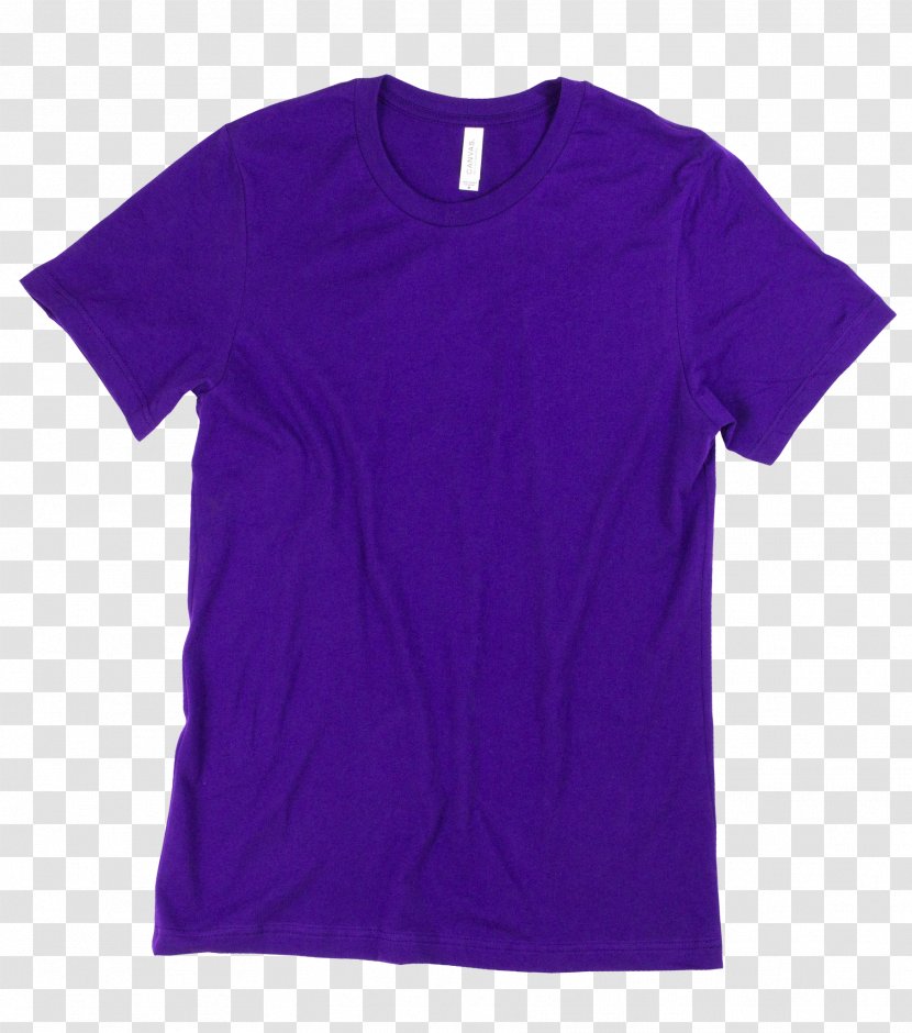 T-shirt Crew Neck Clothing Sleeve - Magenta Transparent PNG