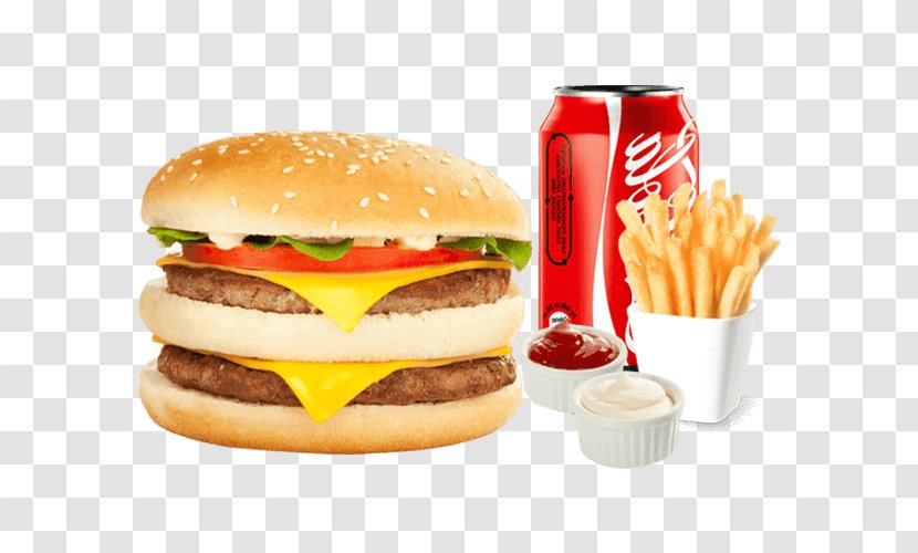 Cheeseburger Hamburger Pizza Fast Food Bacon - Big Mac - Bap Transparent PNG