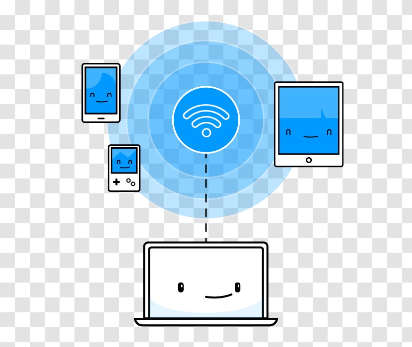 Hotspot Laptop Wi-Fi Mobile Phones Internet - Computer Network - Connect Transparent PNG