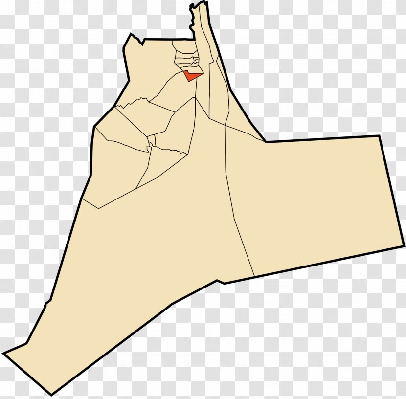 Tebesbest Sidi Khouiled Tamacine Ouargla Touggourt District - Cartoon - Map Transparent PNG