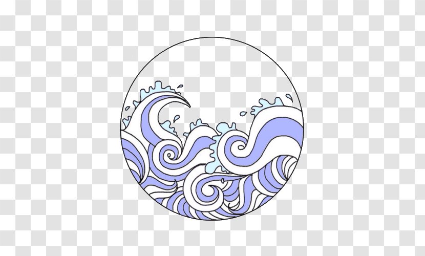 The Great Wave Off Kanagawa Wind Drawing Sea - Coast Transparent PNG