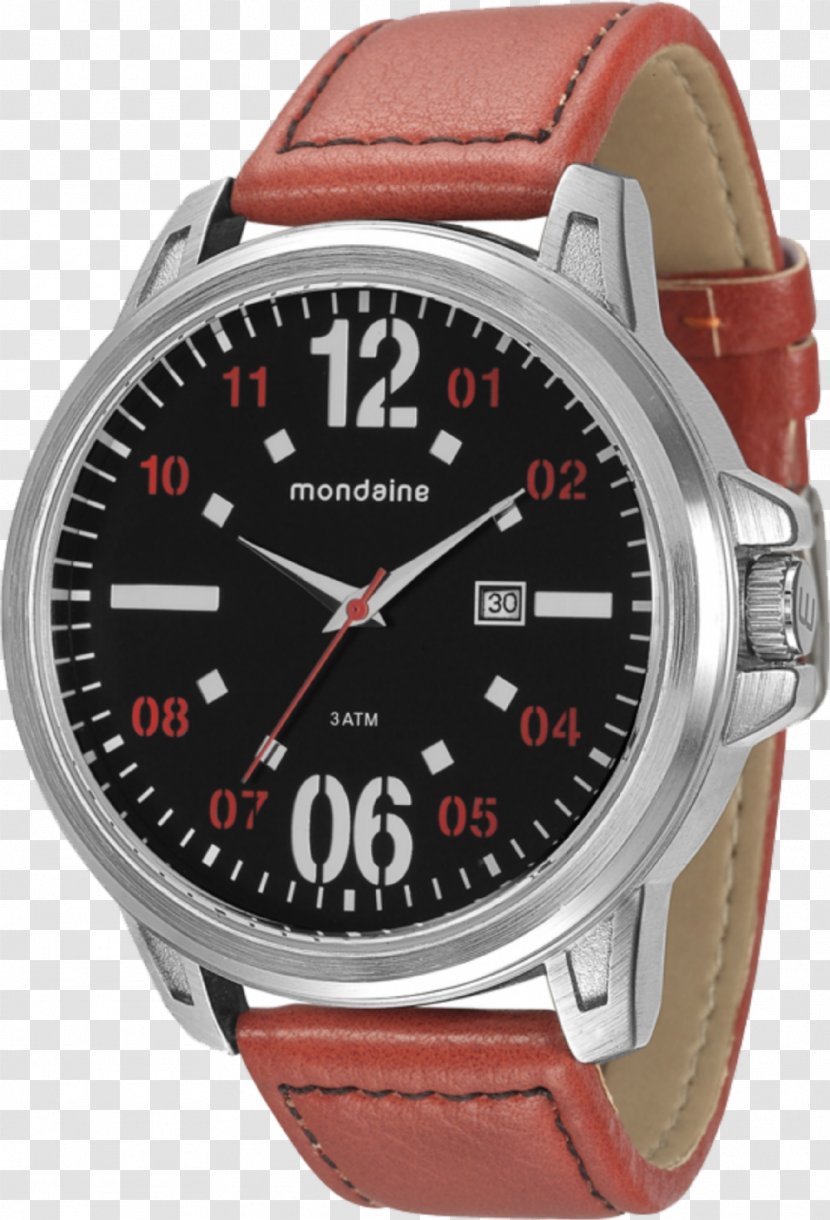 Mondaine Watch Ltd. Leather Metal Bracelet Transparent PNG