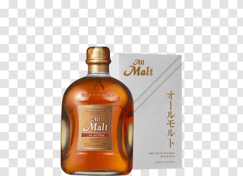 Blended Whiskey Single Malt Whisky Japanese - Liqueur Transparent PNG