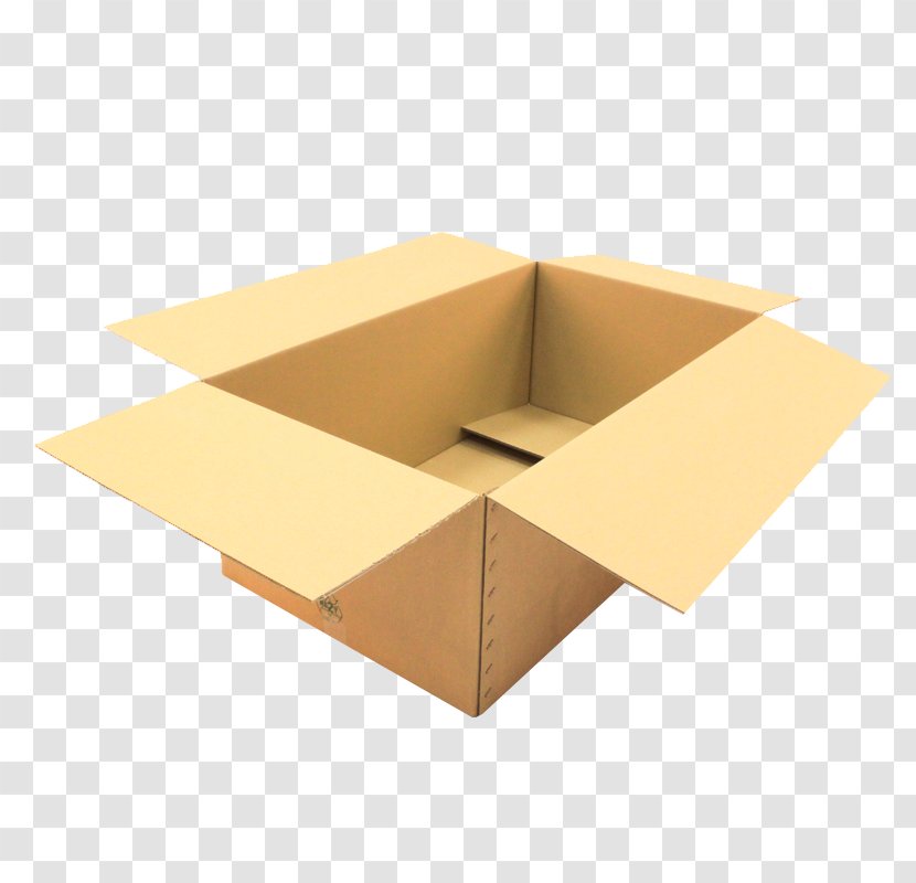 Rectangle Carton Cardboard - Angle Transparent PNG