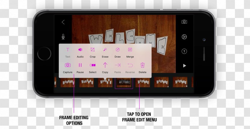 Smartphone Picture Frames Digital Photo Frame Stop Motion - Communication Device - Onoff Vector Transparent PNG