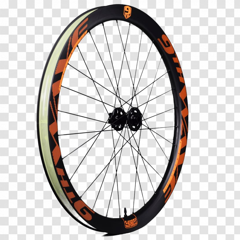 Bicycle Wheels Tires Spoke Rim - Mountain Bike - Cyclist Front Transparent PNG