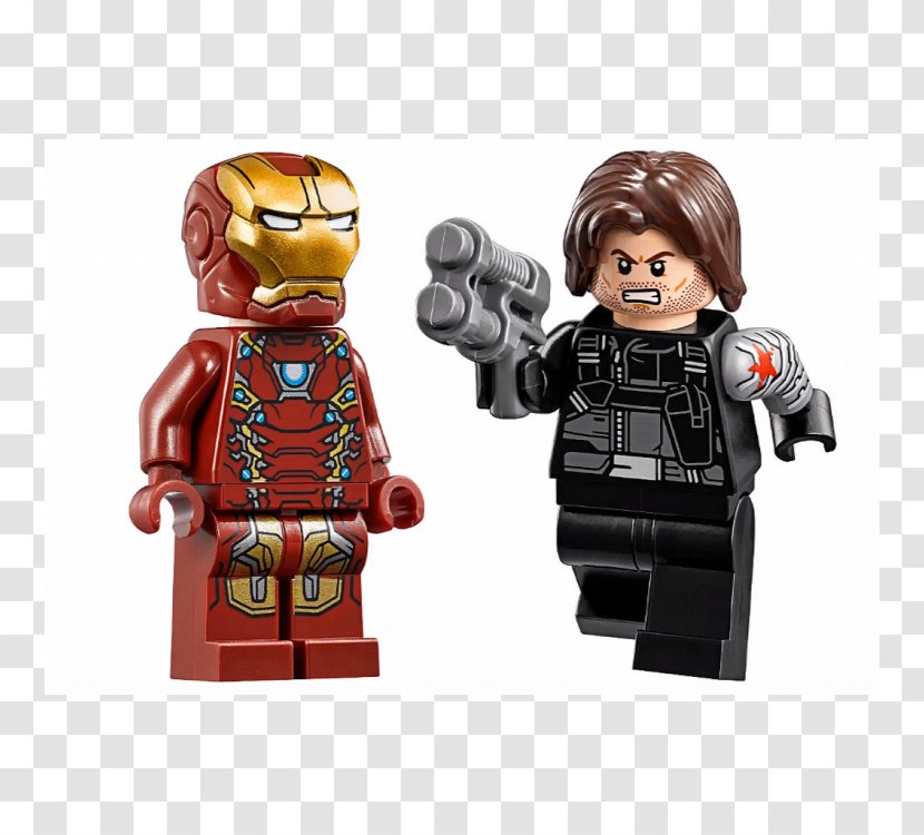 Bucky Barnes Lego Marvel Super Heroes War Machine Captain America Marvel's Avengers - Figurine Transparent PNG
