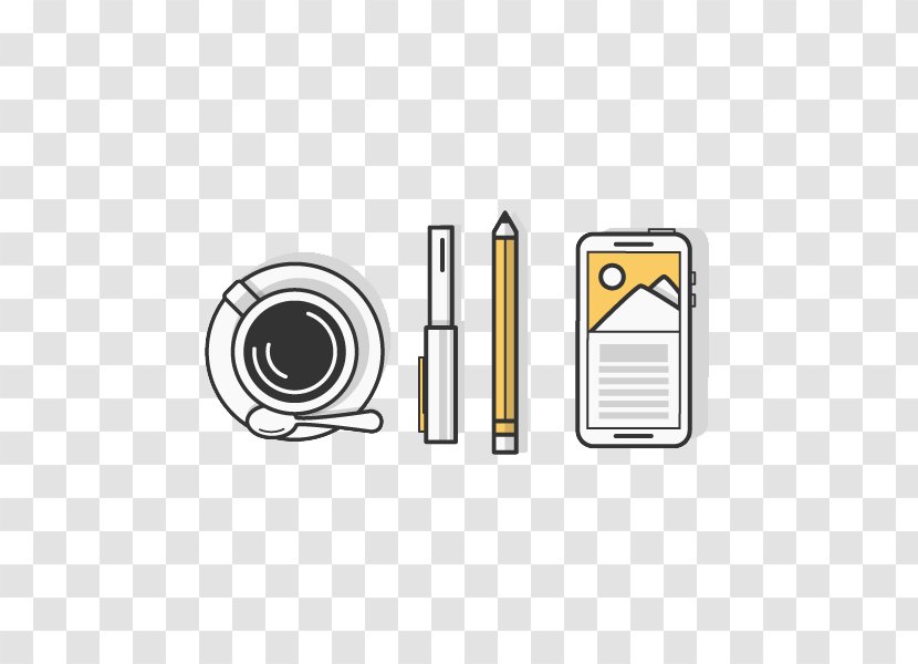 Coffee Cafe Illustration - Pixel Transparent PNG